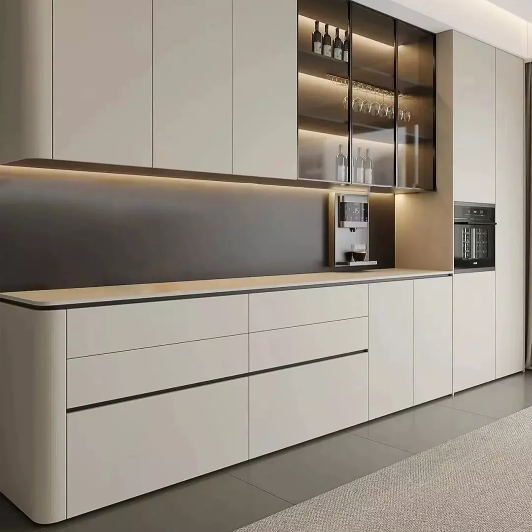 European kitchen cabinet paint