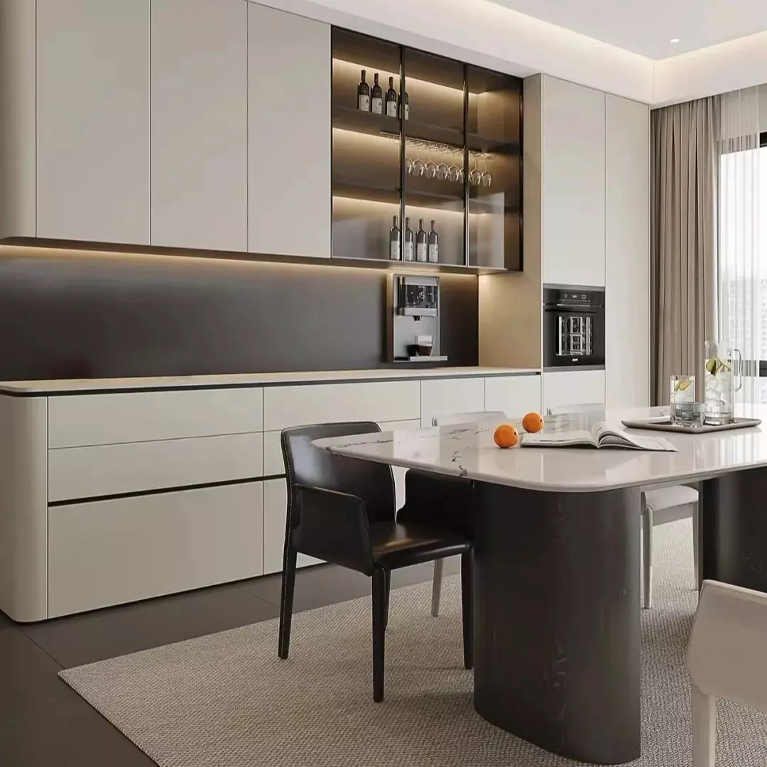 European kitchen cabinet paint