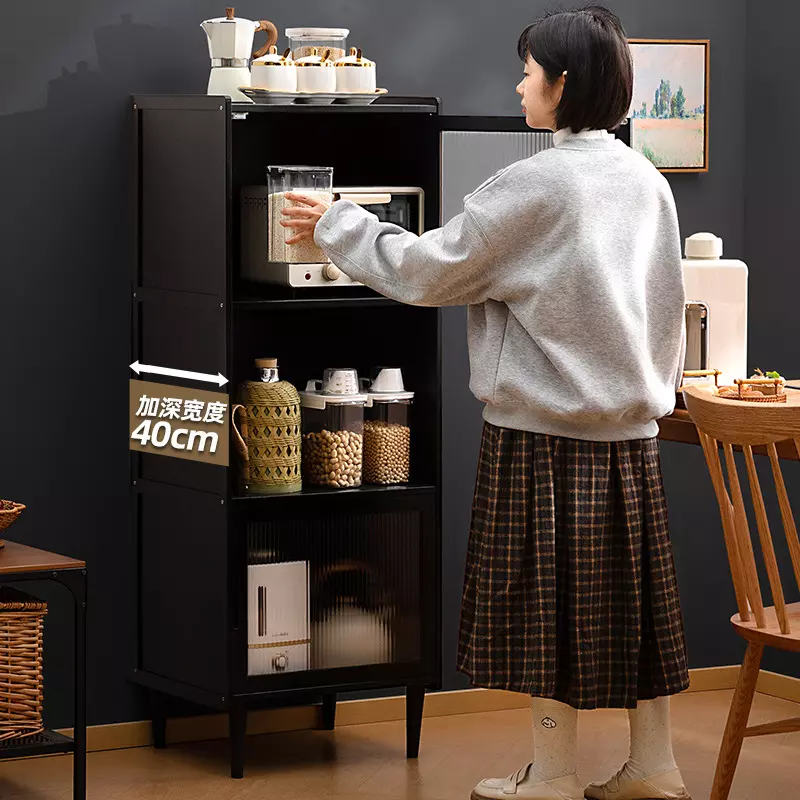 Wall storage cabinet multifunctional tea side cabinet
