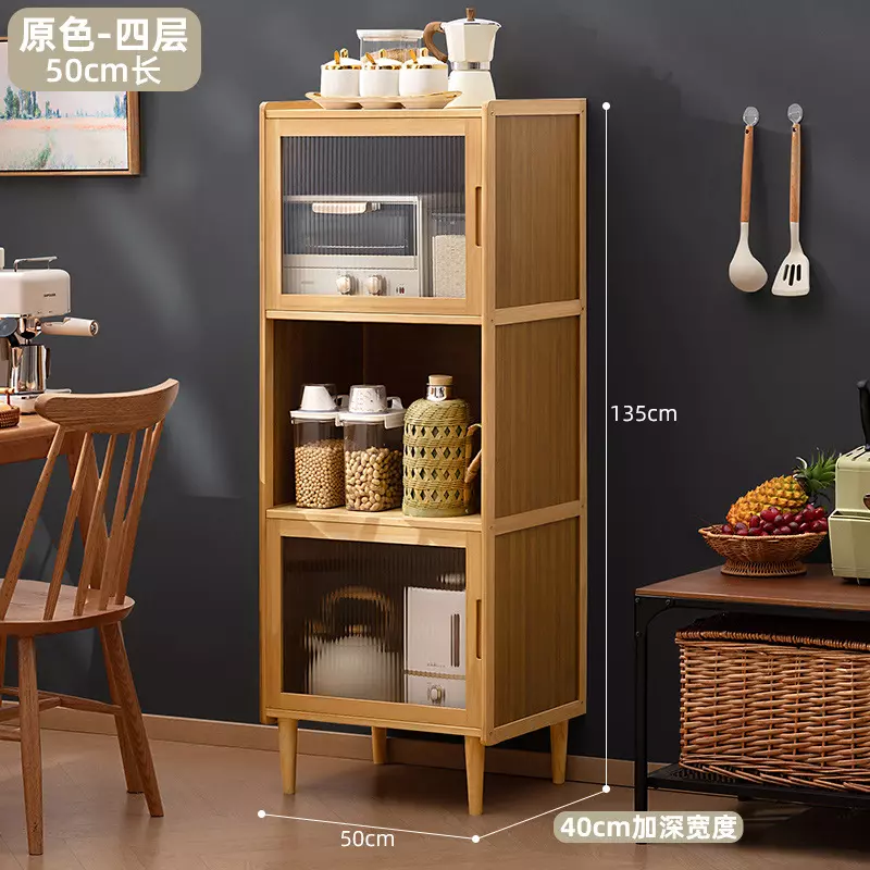 Wall storage cabinet multifunctional tea side cabinet