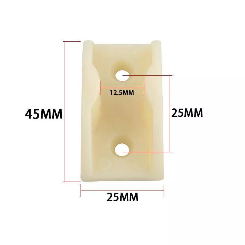 Double groove glass sliding door positioner