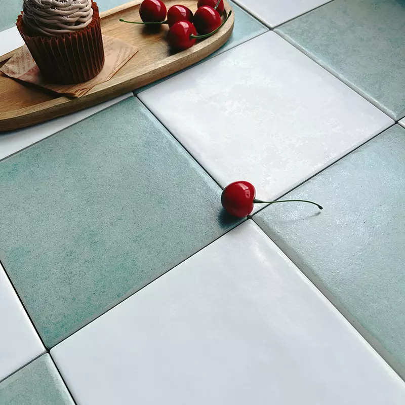 French retro romantic tiles